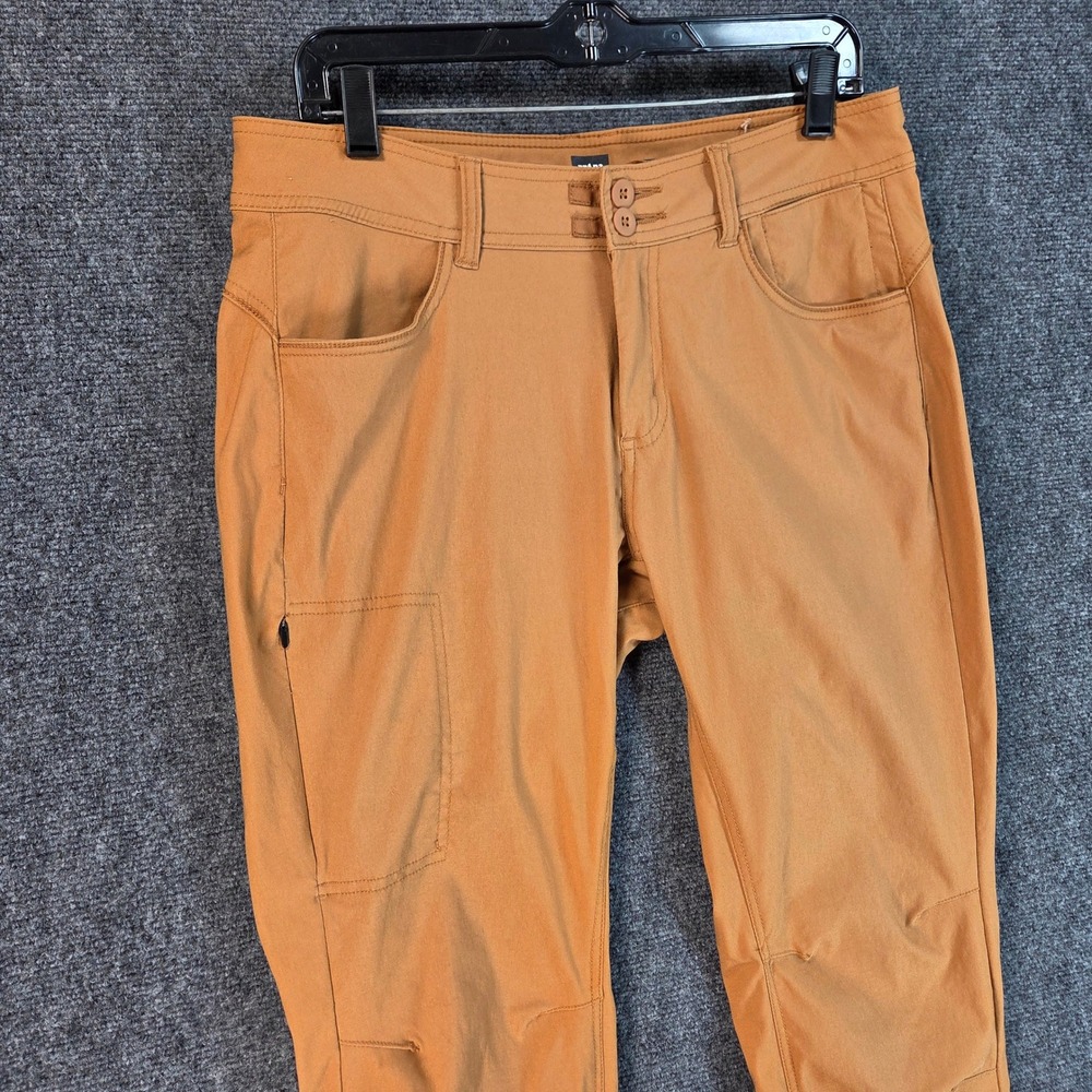 Prana Halle II Hiking Pants Womens 10 Tan Straight Fit Outdoor Trail Utility - Picture 6 of 16